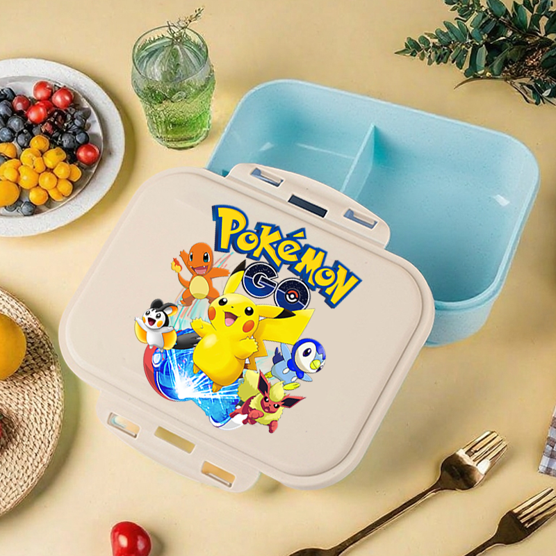 Food Storage Method - Cute Pokemons Bento Lunch Box Cartoon