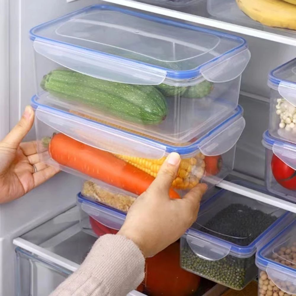 Food Storage With Colander - Food Containers Stackable Microwave-heated Lunch Box