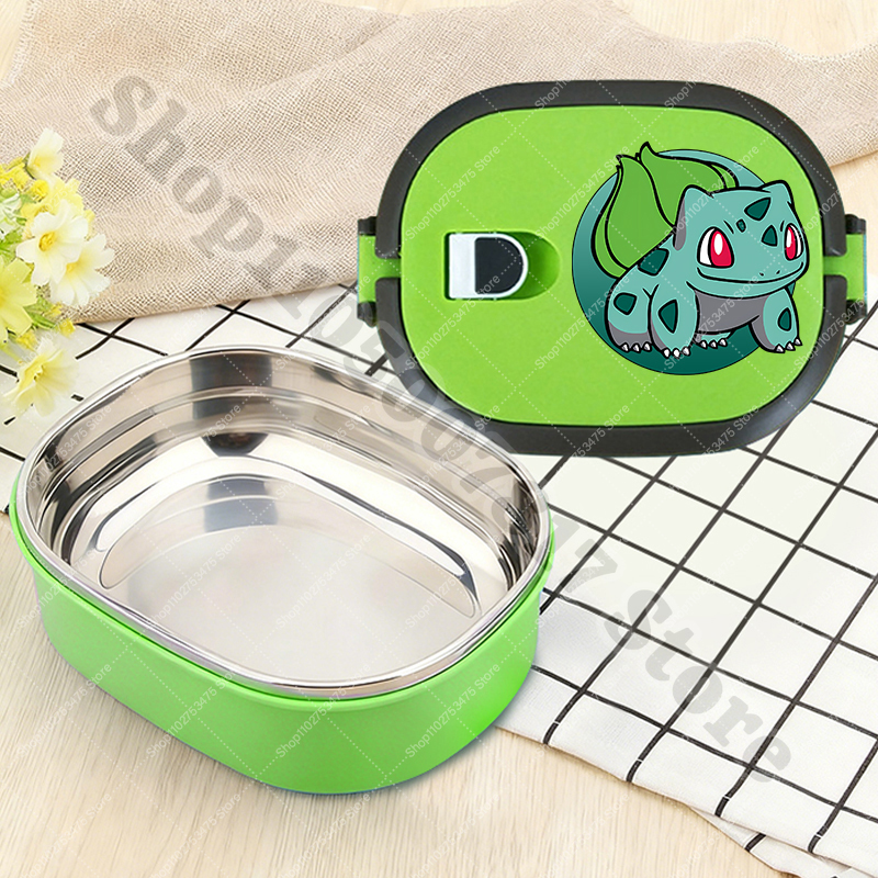 Food Storage Box Stainless Steel - Children Stainless Steel Lunch Box Anime