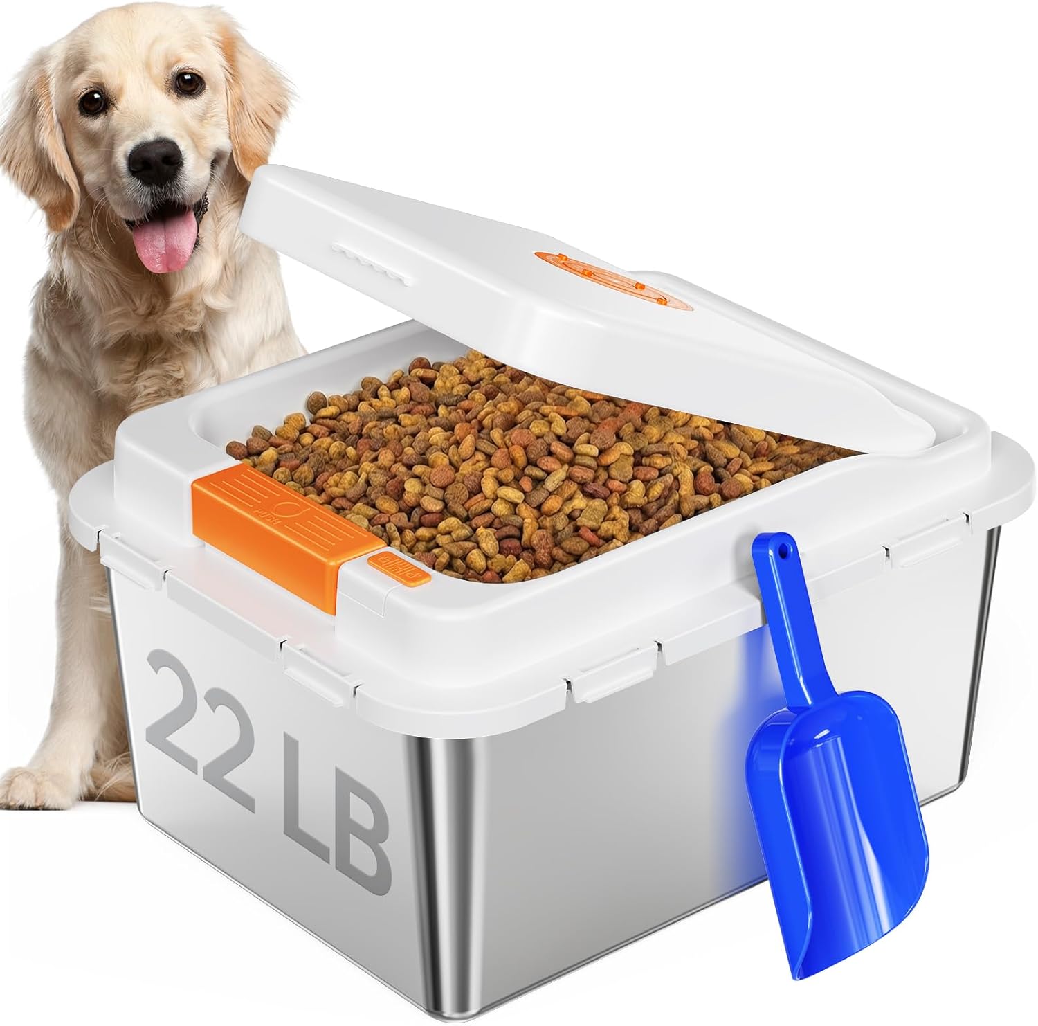 Food Storage Stainless Steel Containers - Stainless Steel Dog Food Storage Container