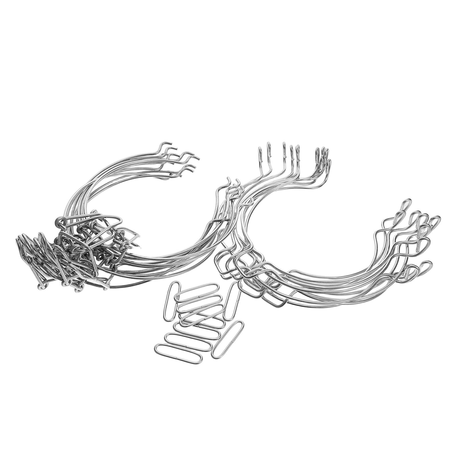 Food Storage Stainless Steel Containers - 10Pcs Wire Clamps for Jars Stainless