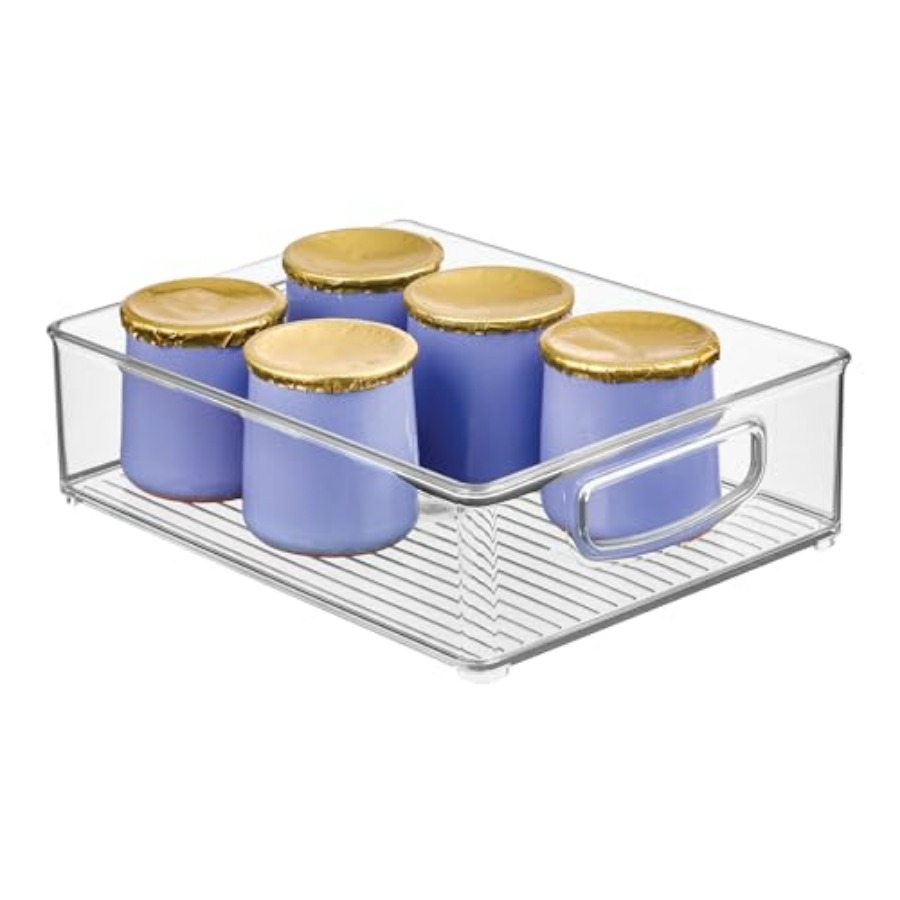 Stackable Pantry Bin - Stackable Pantry Bin, Clear Kitchen Cabinets,