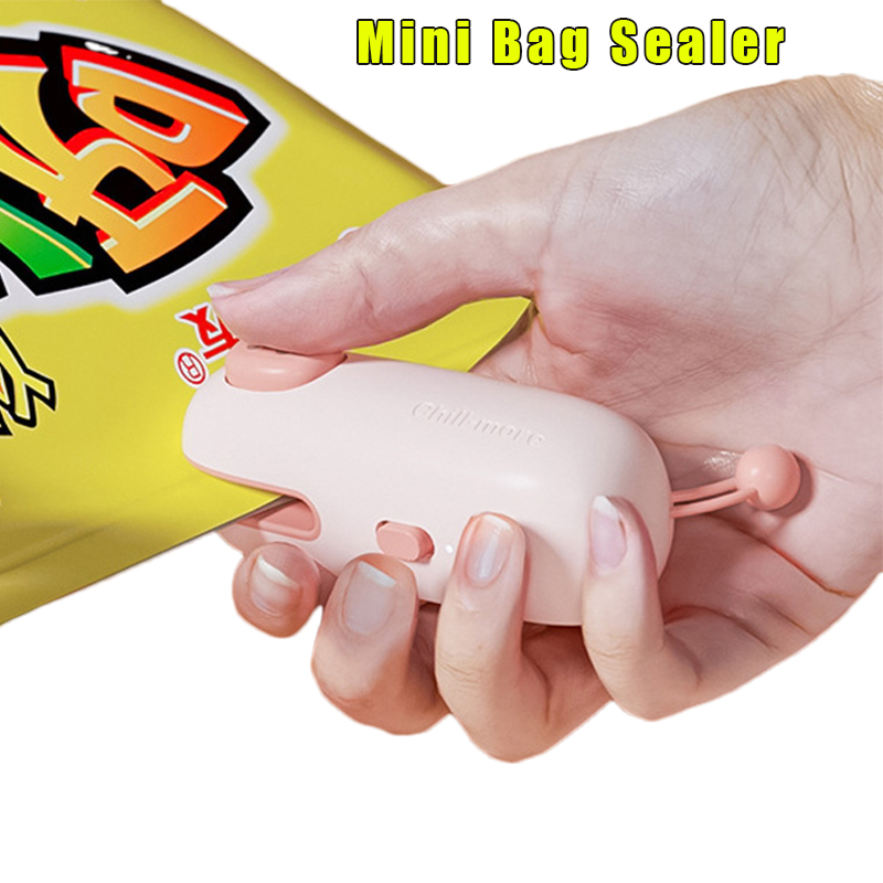 Food Storage Machine - Mini Bag Sealer Handheld Sealing Machine