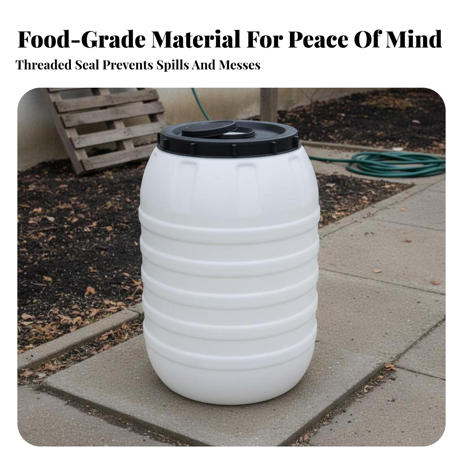 Food Grade Plastic Barrel Airt - Food Storage Airtight recensione e prezzo