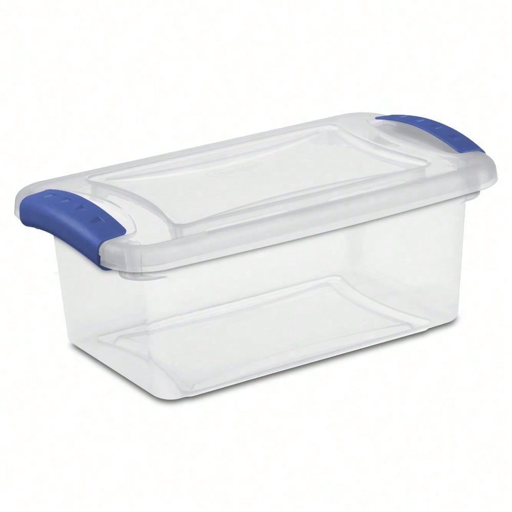 3-Pack 7 Quart Small Clear Pla - Stackable Pantry Bin recensione e prezzo