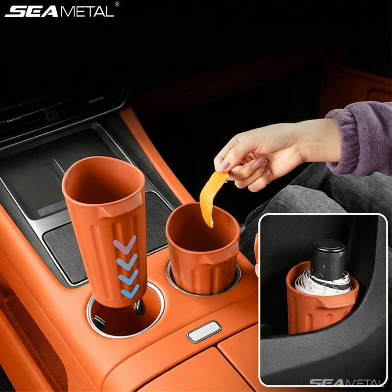 SEAMETAL Car Trash Can Food-Gr - Food Storage With Colander recensione e prezzo