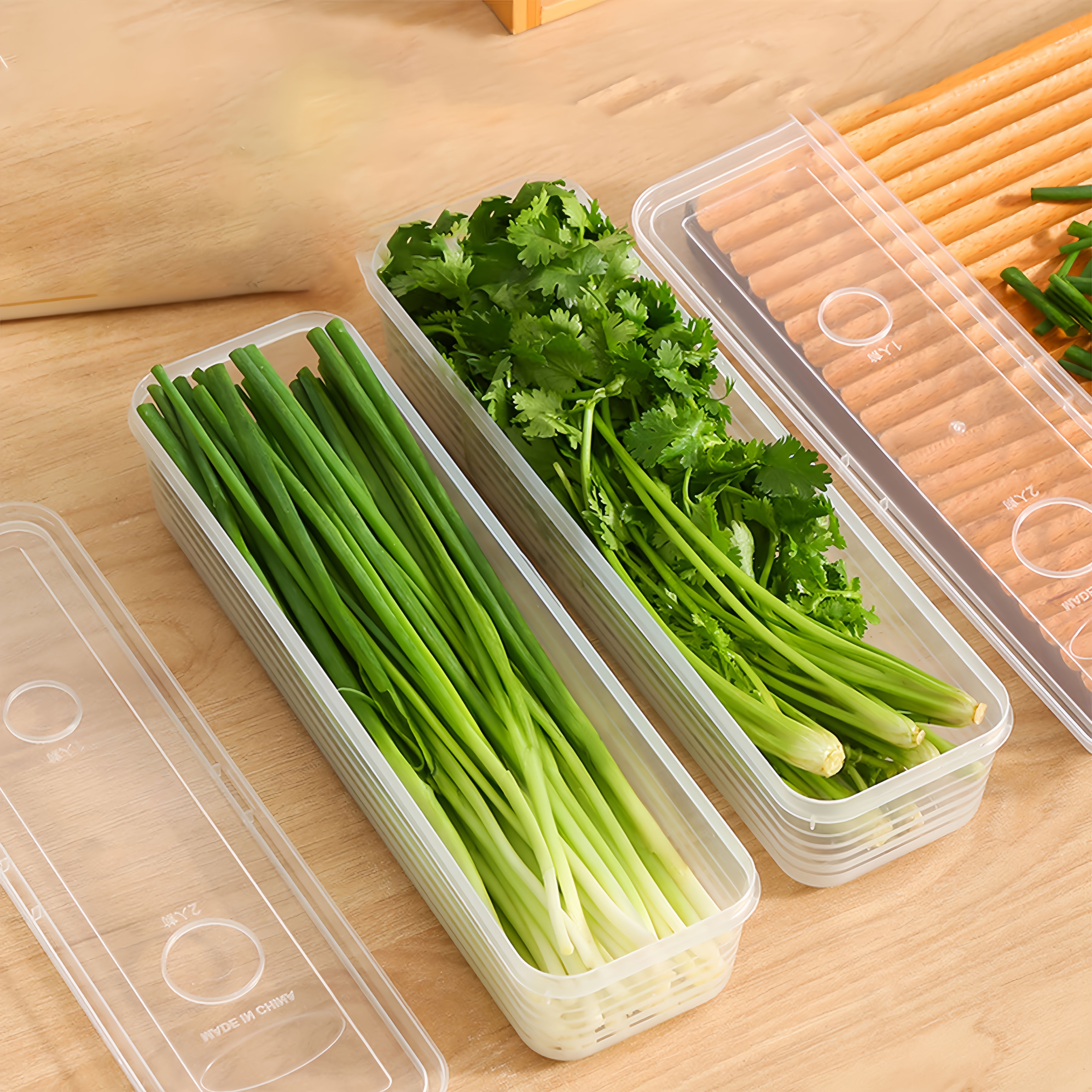 2/4/6pcs Food Vegetable Storag - Food Storage Method recensione e prezzo