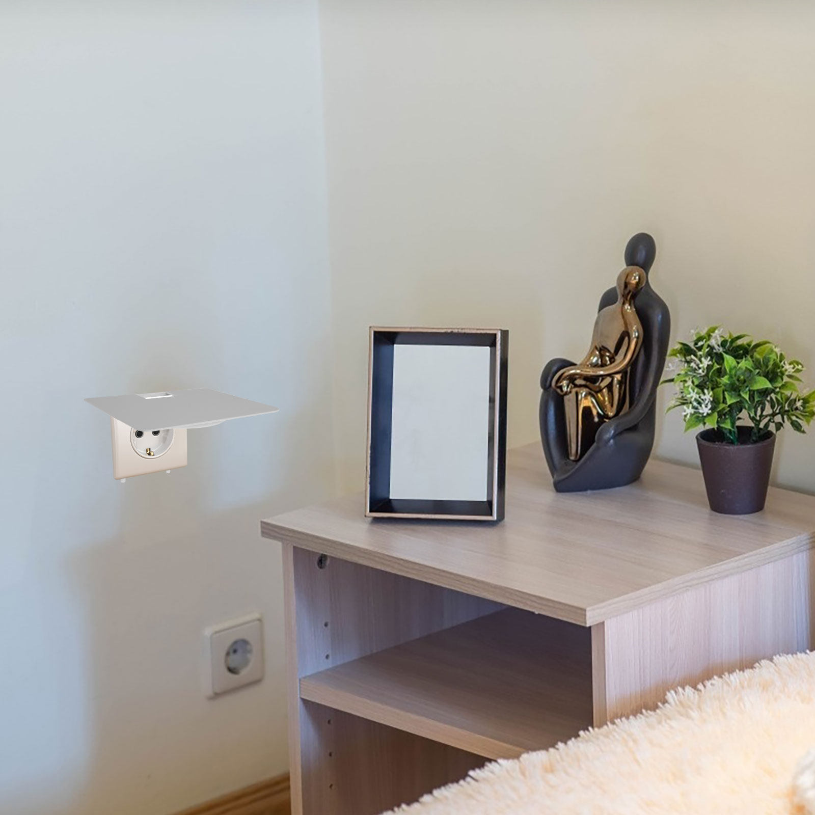 Detachable Outlet Storage Shel - Food Storage For Room recensione e prezzo