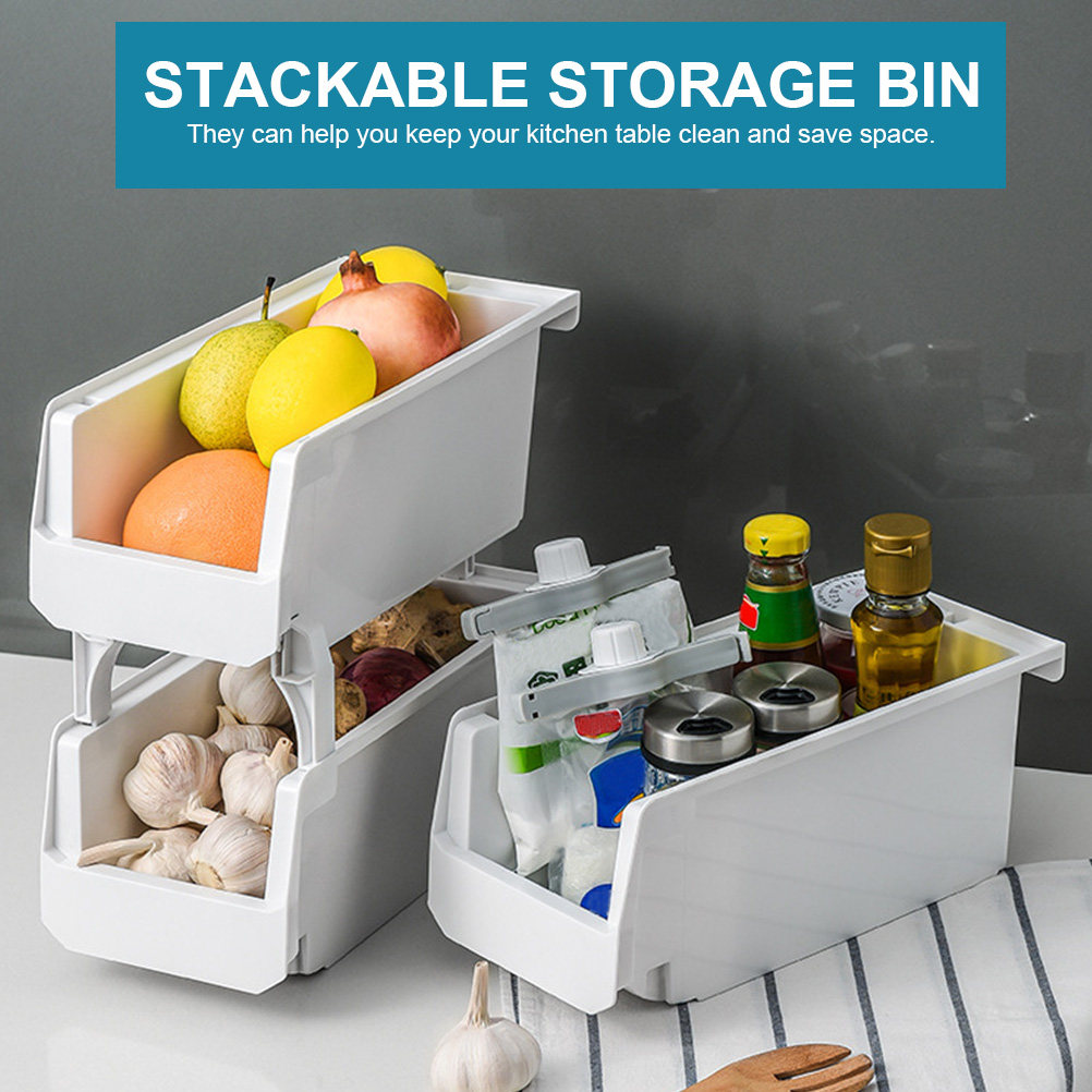 Kitchen Stackable Storage Bin  - Stackable Pantry Bin recensione e prezzo