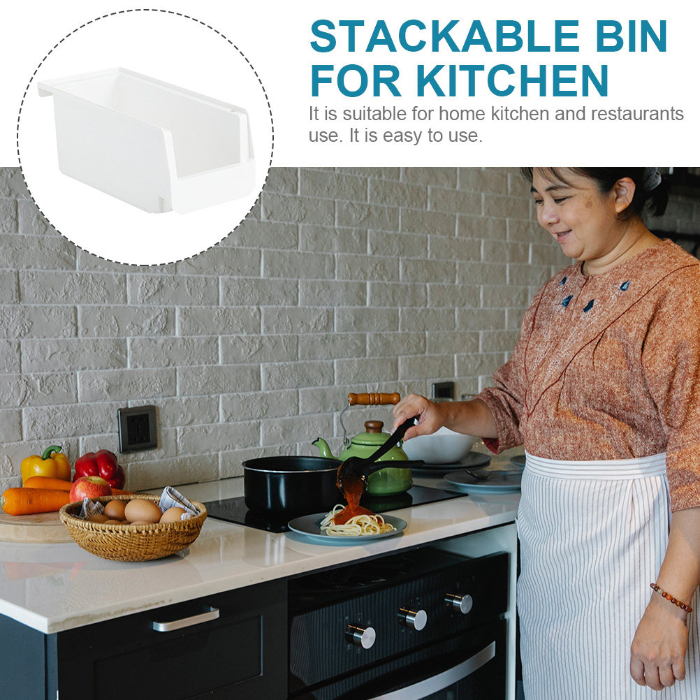 Kitchen Stackable Storage Bin  - Stackable Pantry Bin recensione e prezzo