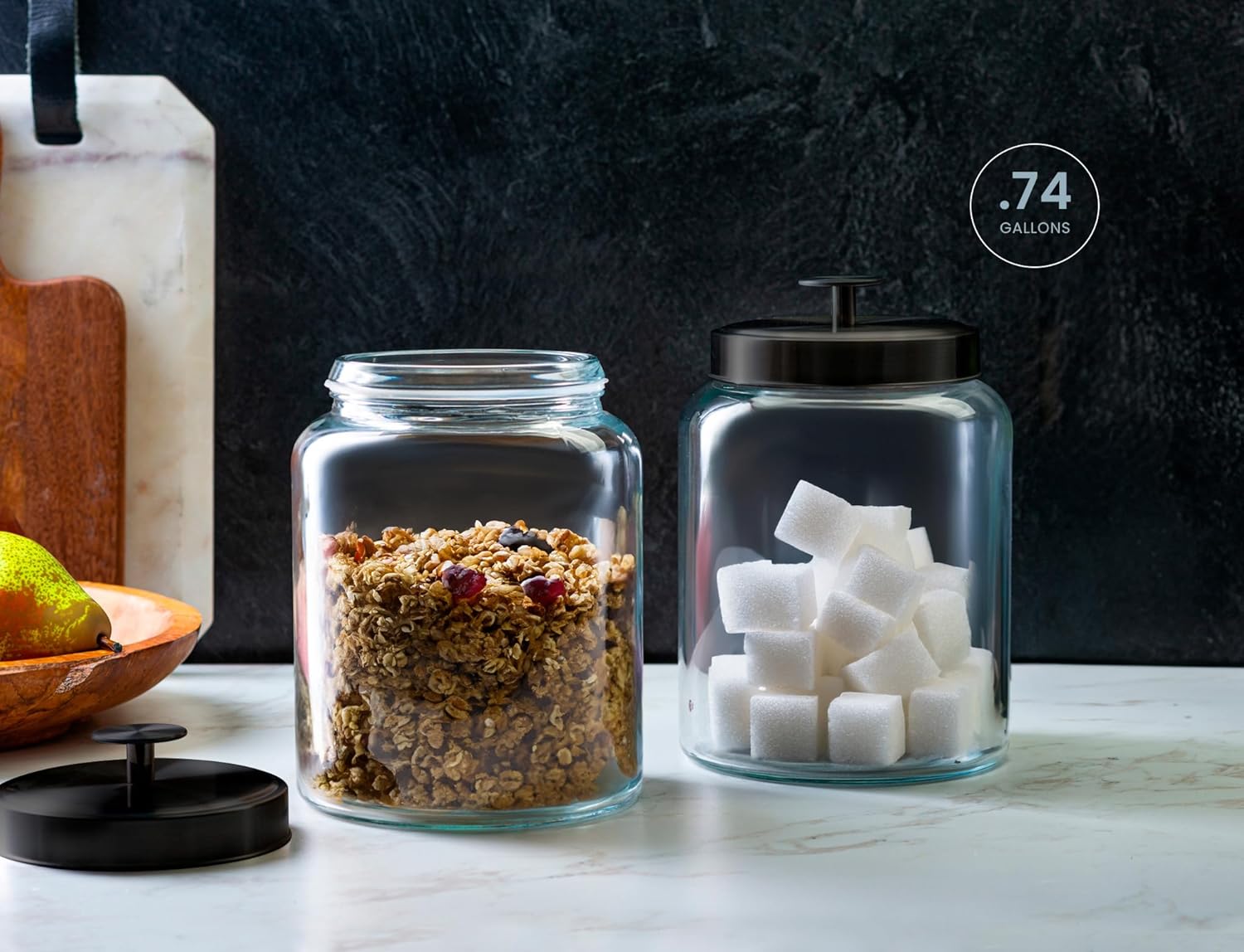 Glass Kitchen Canister Set, Fo - Food Storage Containers Set recensione e prezzo