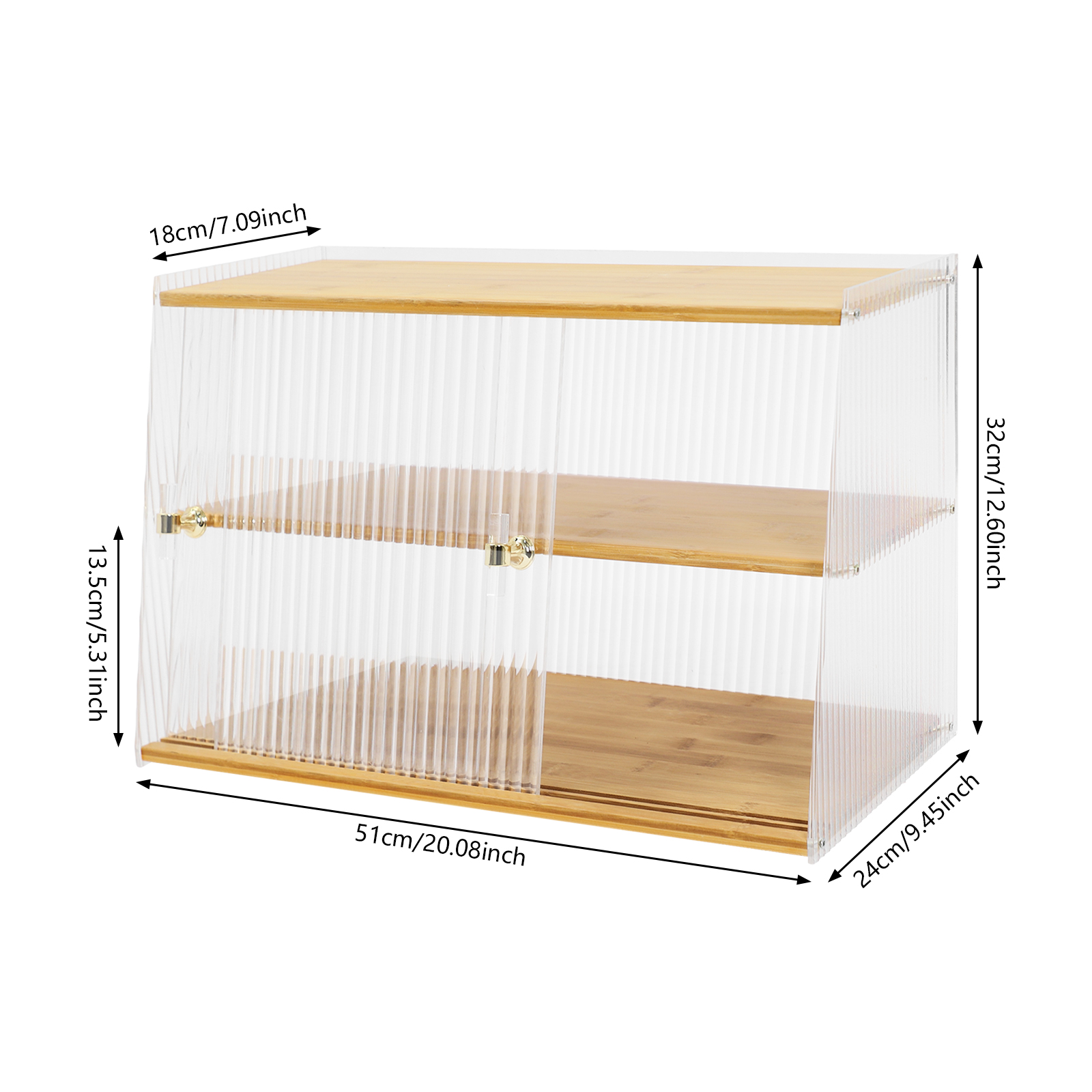 Cup Storage Rack, Bamboo Sideb - Food Storage For Room recensione e prezzo