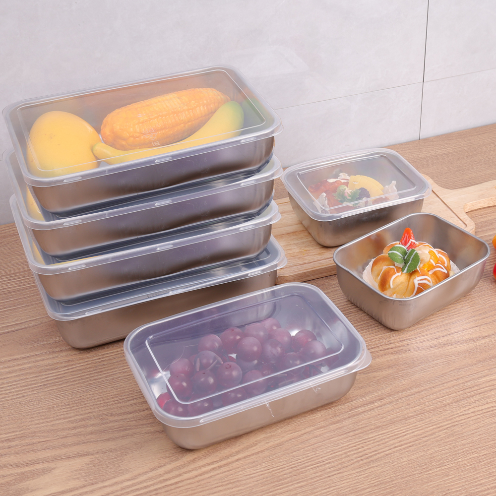 Stainless Steel Food Storage B - Food Storage Box Stainless Steel recensione e prezzo