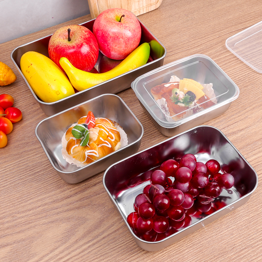 Stainless Steel Food Storage B - Food Storage Box Stainless Steel recensione e prezzo