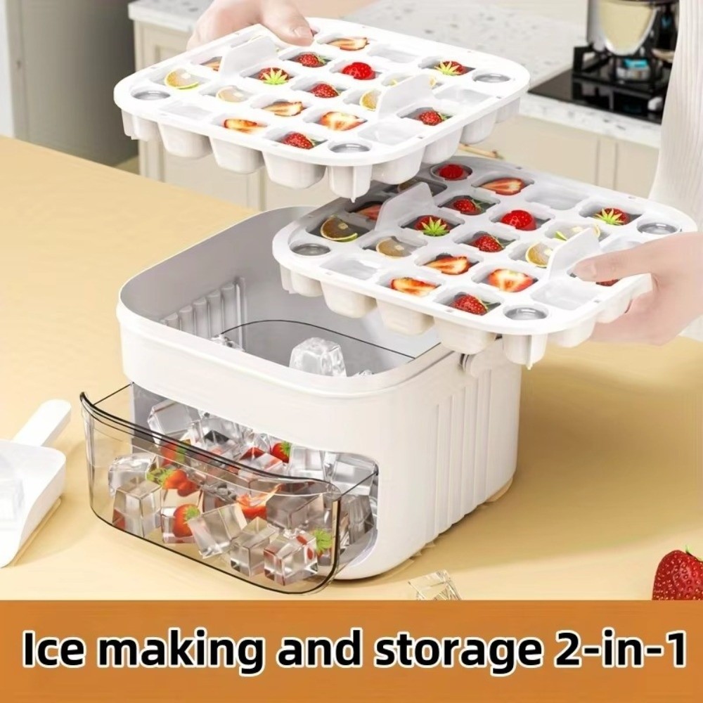 50-Cube Ice Maker with Easy Pr - Food Storage Machine recensione e prezzo