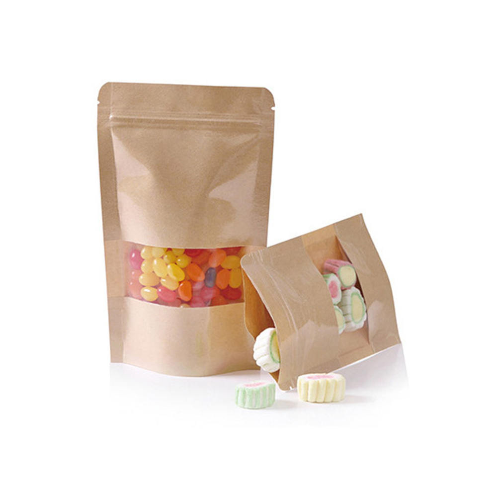 10pcs Zip Lock Kraft Paper Bag - Food Storage Year Supply recensione e prezzo