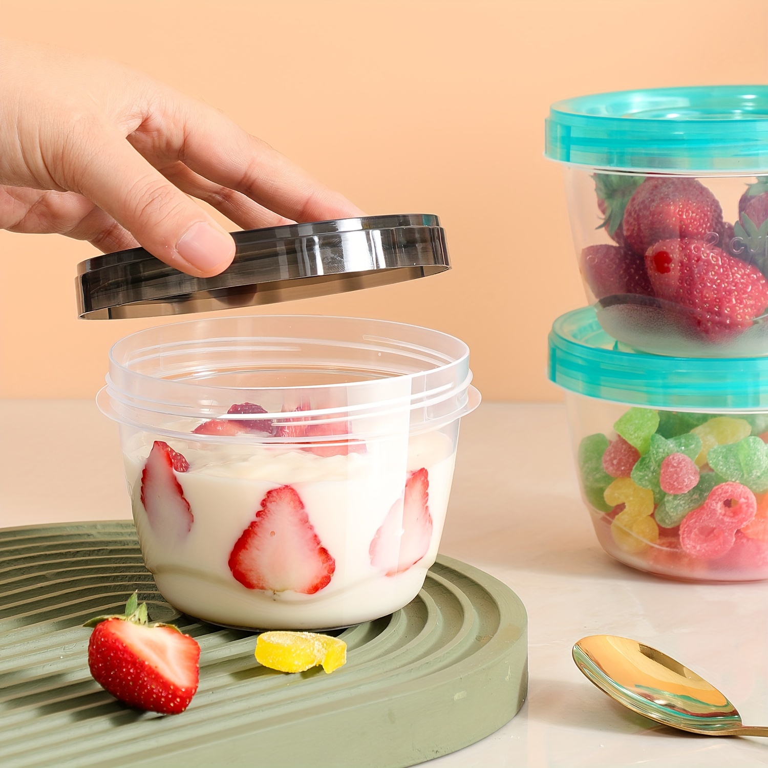 2 Transparent Sealed Food Stor - Food Storage Method recensione e prezzo