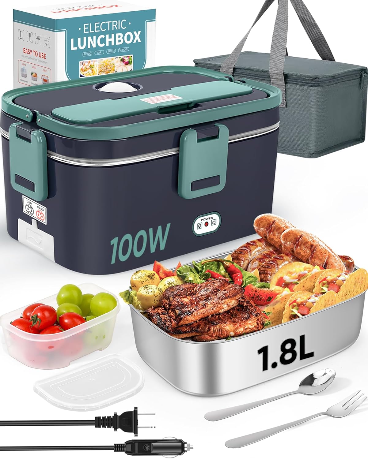 2025 New Non-Water-Filling Car - Food Storage Box Stainless Steel recensione e prezzo