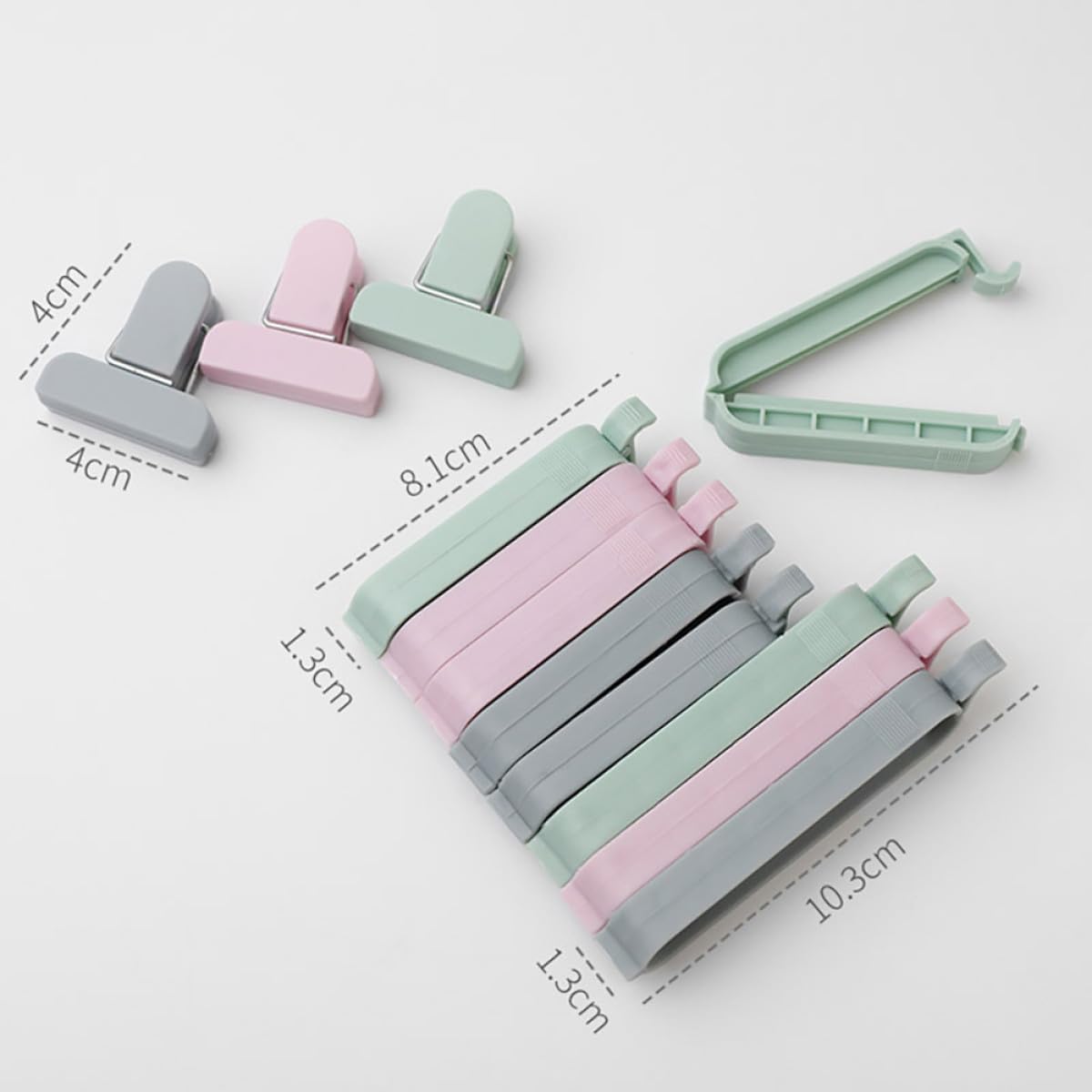 12pcs Plastic Bag Clips Sealin - Food Storage Plastic Bag recensione e prezzo