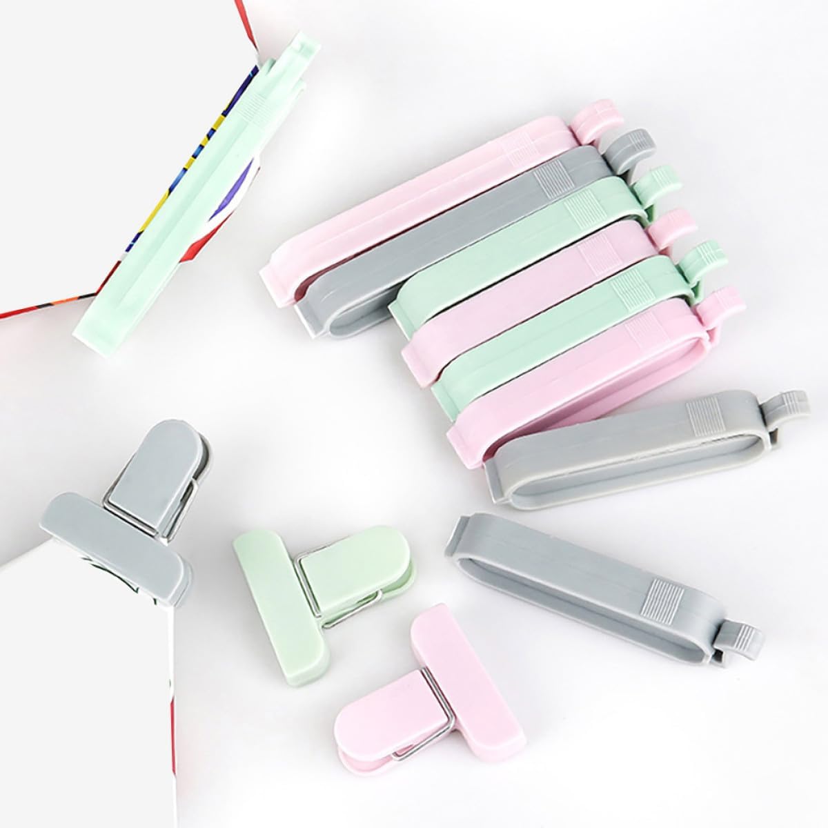 12pcs Plastic Bag Clips Sealin - Food Storage Plastic Bag recensione e prezzo