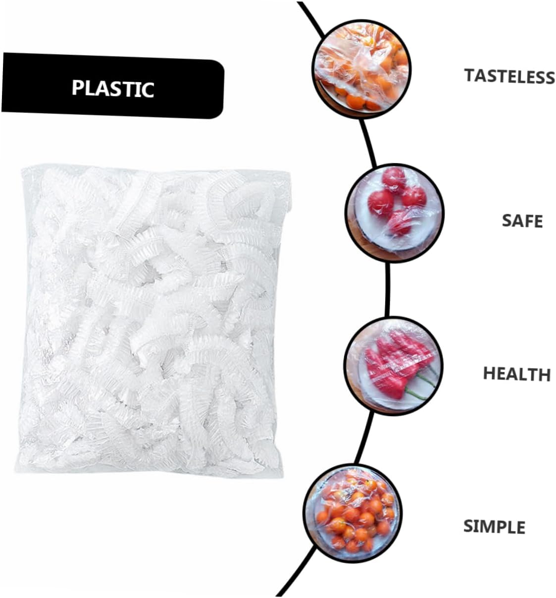 400PCS Disposable Food Covers  - Food Storage And Preservation recensione e prezzo