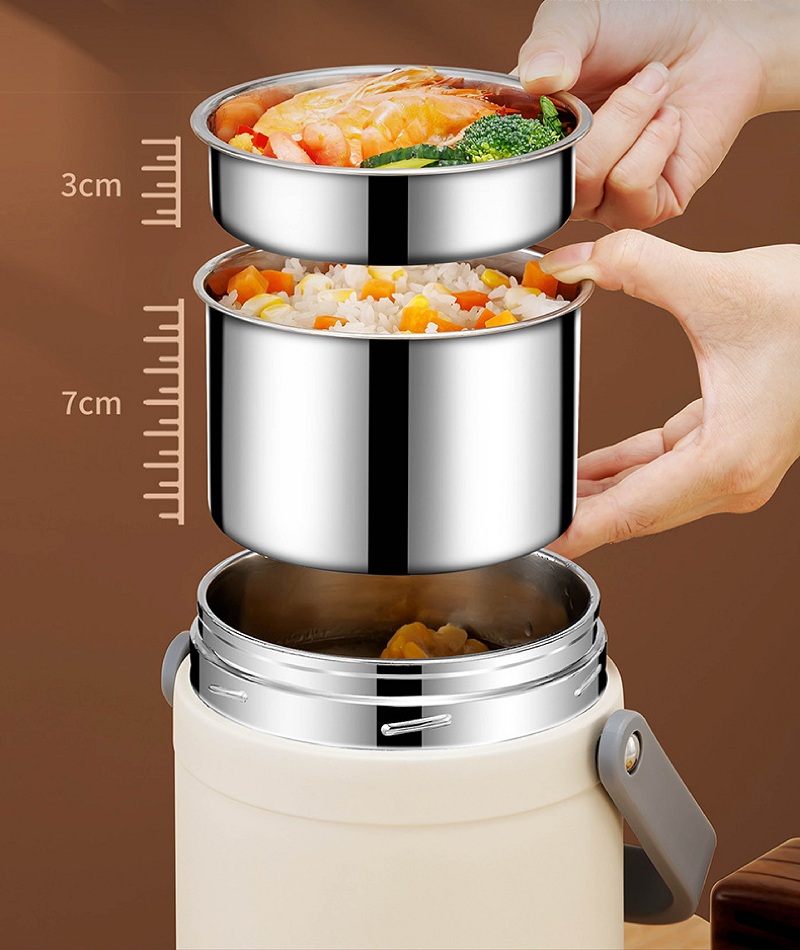 12V Car Electric Lunch Box Por - Food Storage Box Stainless Steel recensione e prezzo