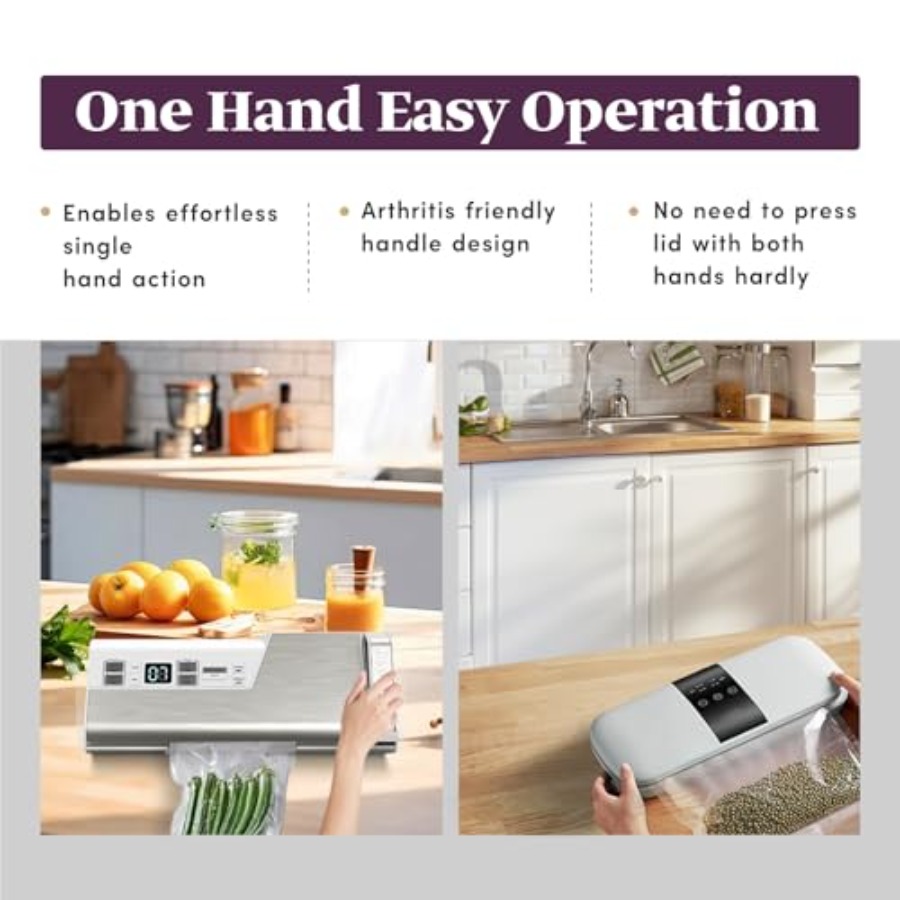 Vacuum Sealer Machine 95kPa 14 - Food Storage Machine recensione e prezzo