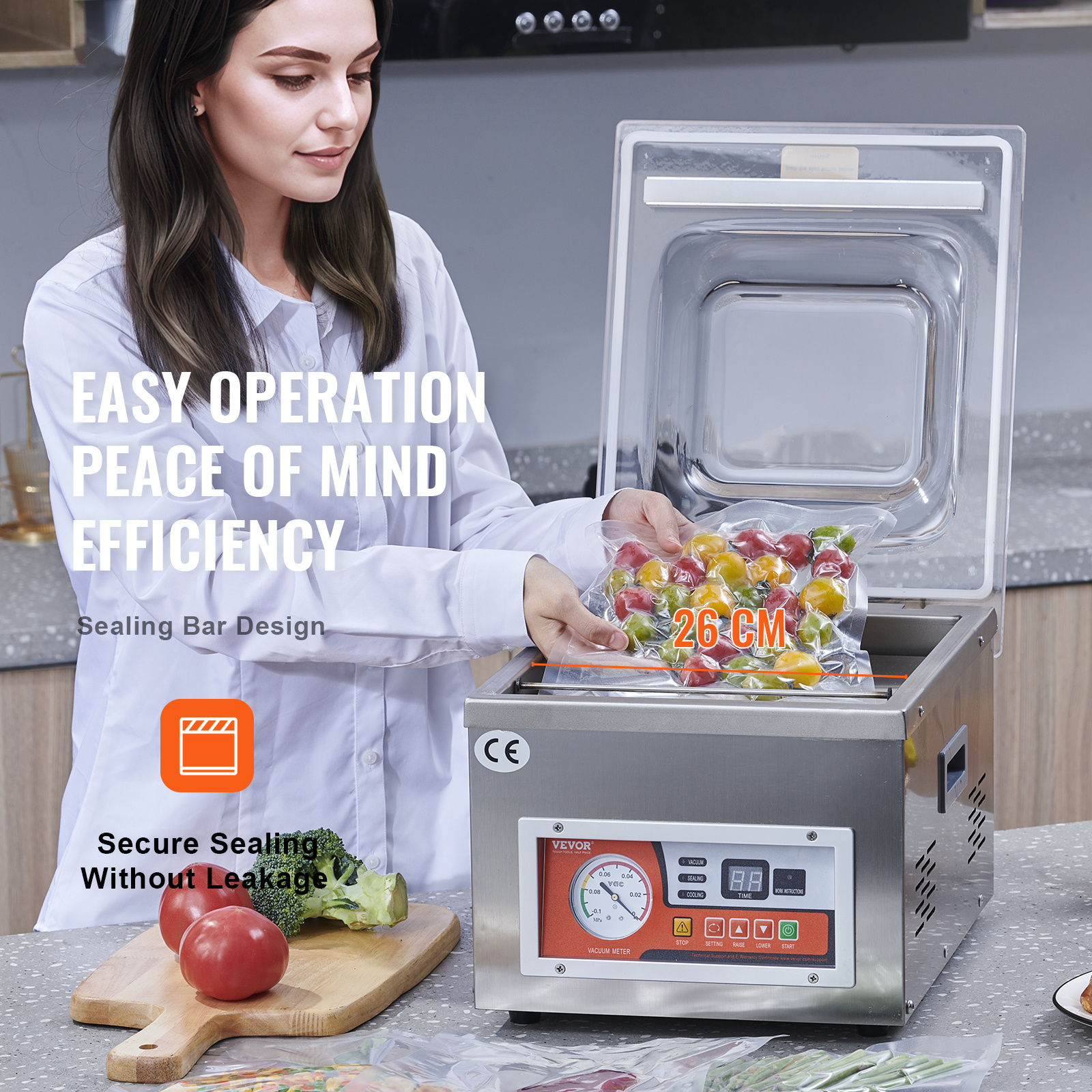 Vacuum Sealer Machine with 6.5 - Food Storage Machine recensione e prezzo
