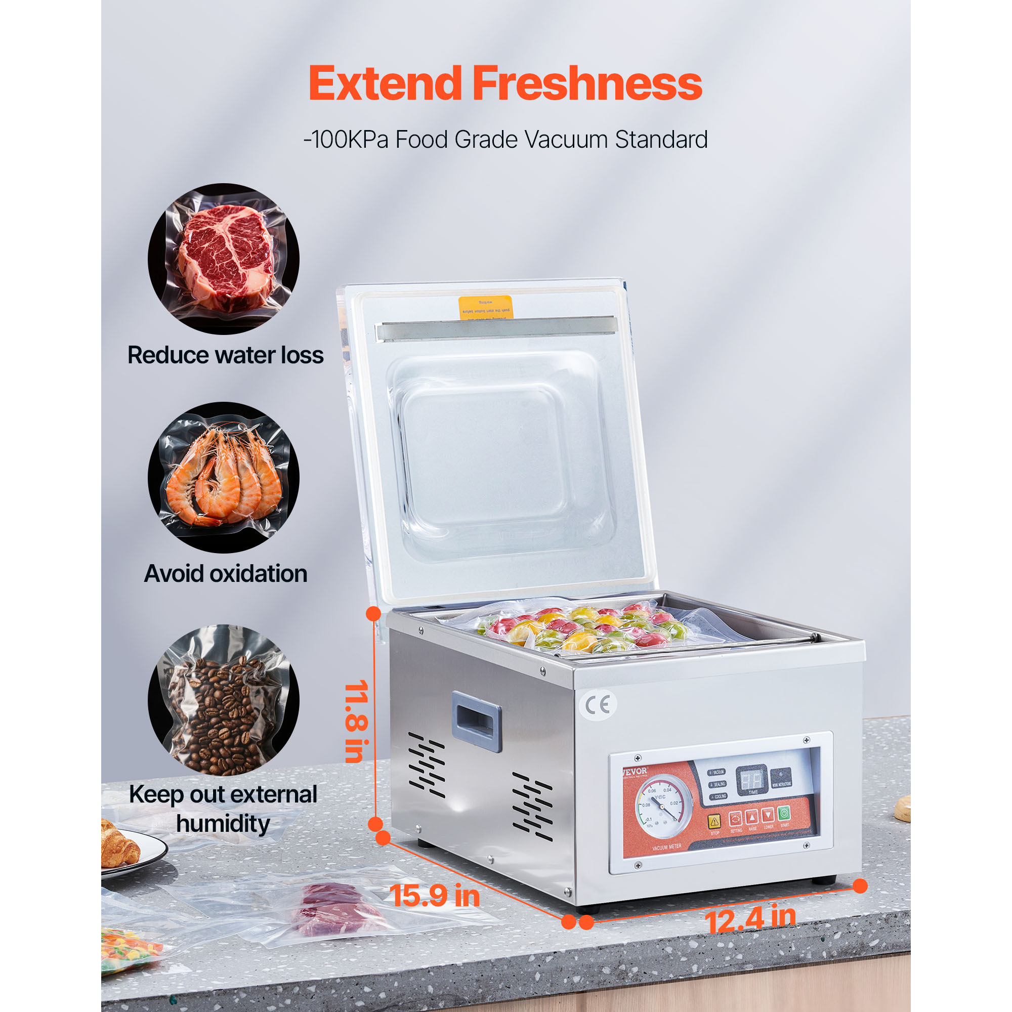 Vacuum Sealer Machine with 6.5 - Food Storage Machine recensione e prezzo