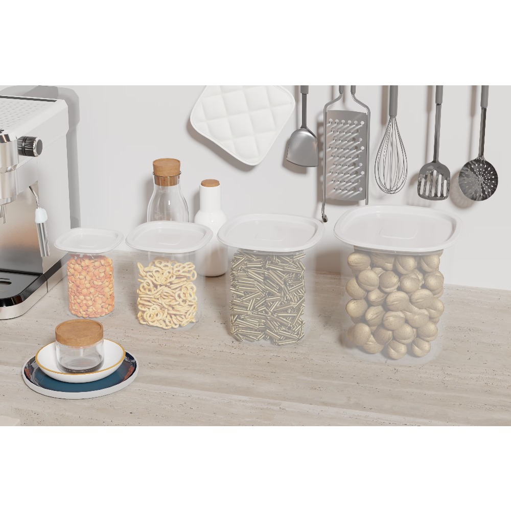 Best seller  8-Piece Plastic F - Best Food Storage recensione e prezzo