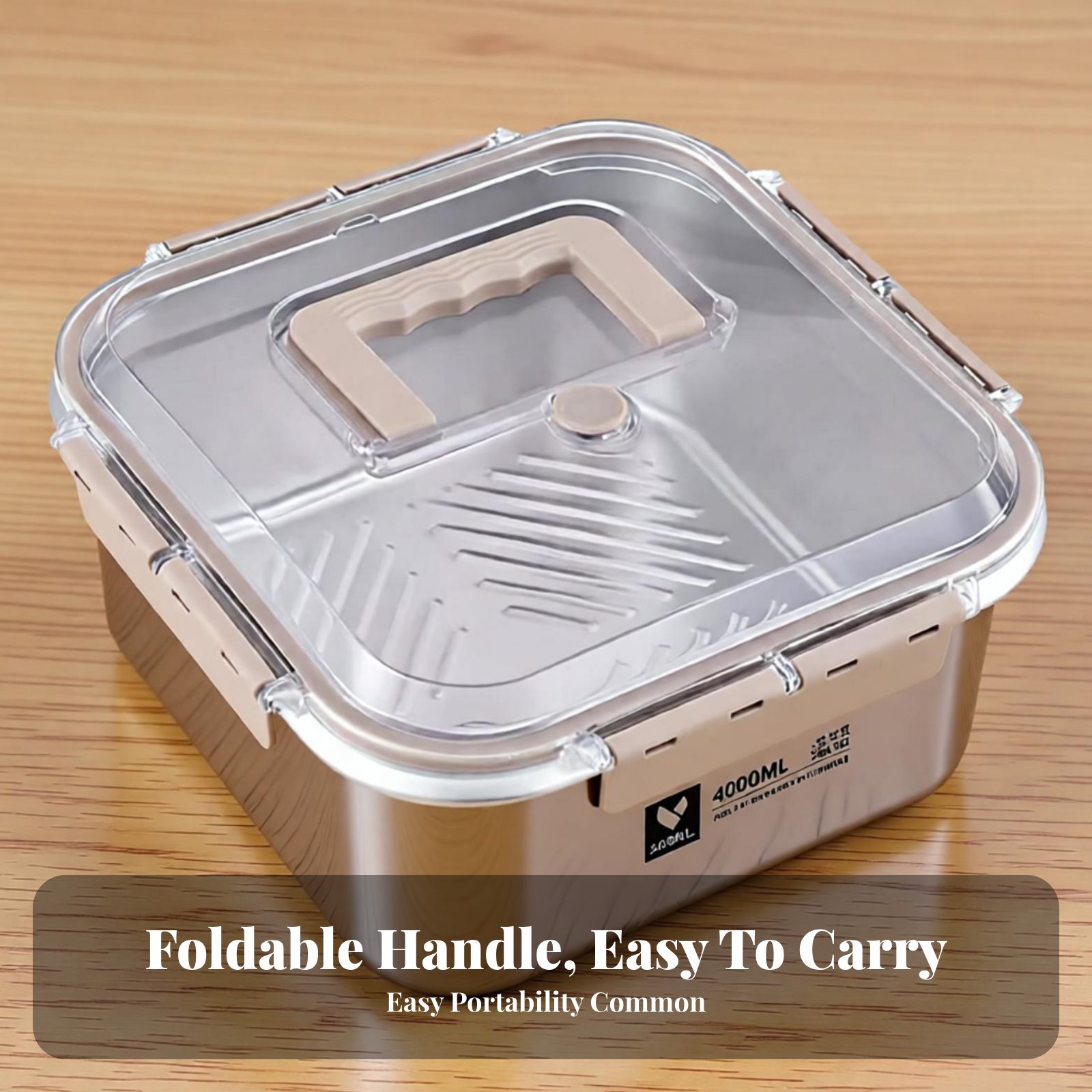 316 Stainless Steel Bento Box, - Food Storage Box Stainless Steel recensione e prezzo
