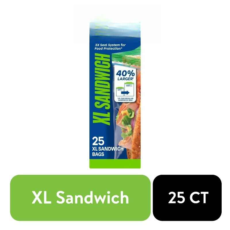 (3 pack) Brand XL Sandwich Bag - Food Storage Brands recensione e prezzo