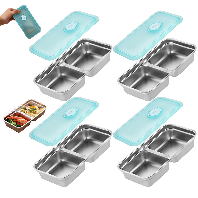 Portable Stainless Steel Fresh - Food Storage Box Stainless Steel recensione e prezzo