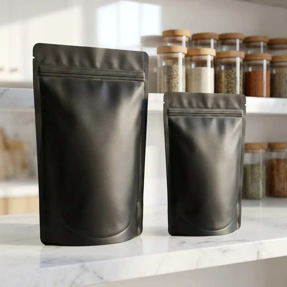 100pcs Premium Matte Black Sta - Best Food Storage recensione e prezzo
