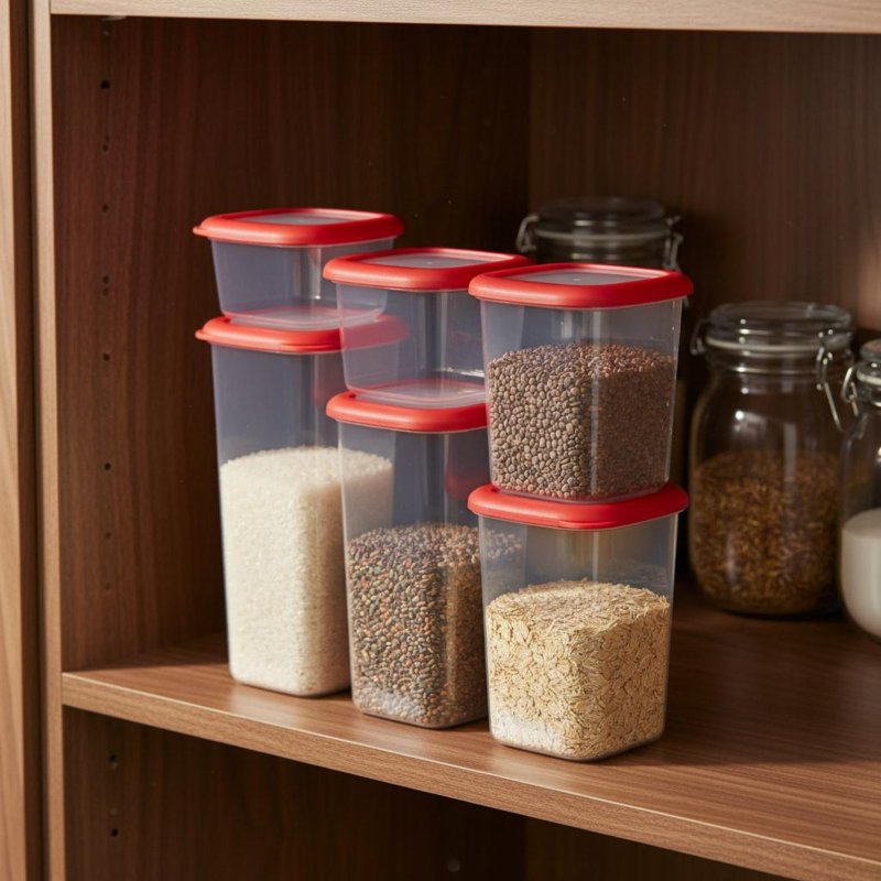 6 Pieces Airtight Food Storage - Food Storage Containers Set recensione e prezzo