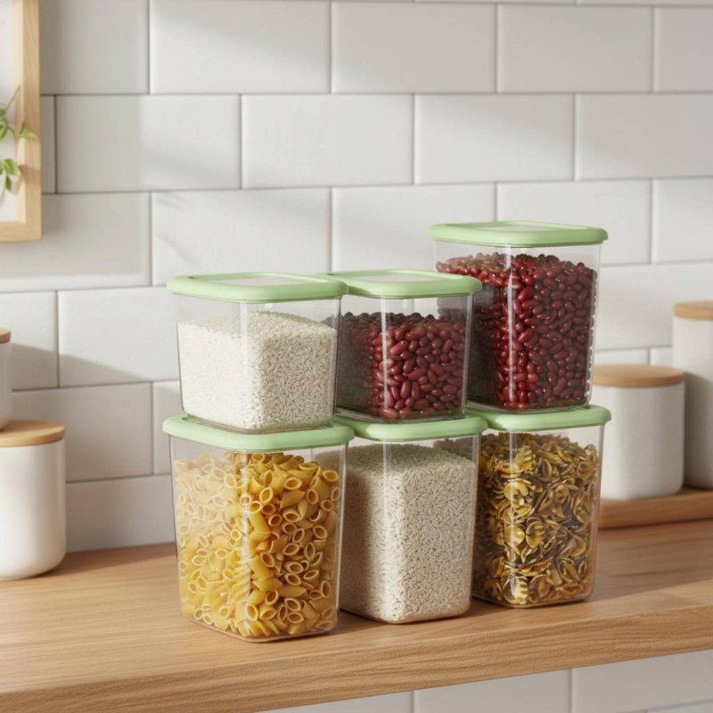 6 Pieces Airtight Food Storage - Food Storage Containers Set recensione e prezzo