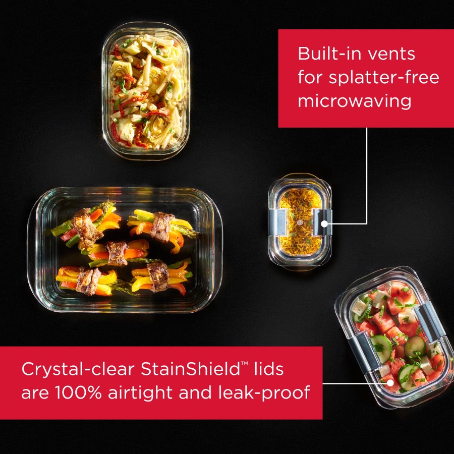 Brilliance 3.2 Cup Glass Food  - Best Food Storage recensione e prezzo