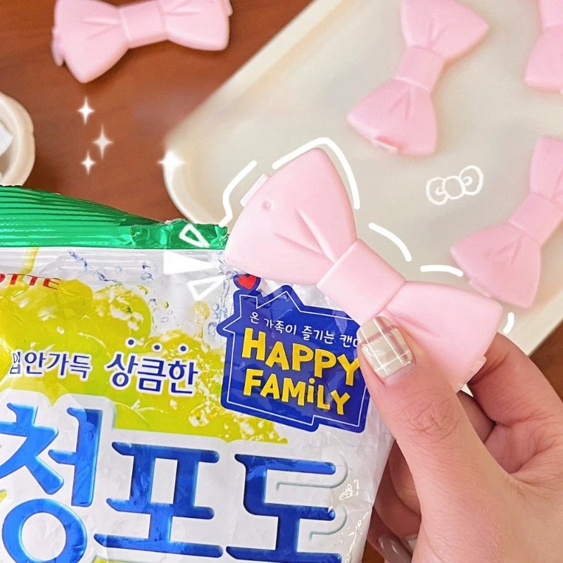 5PCS Kawaii Food Sealing Clip  - Food Storage Plastic Bag recensione e prezzo