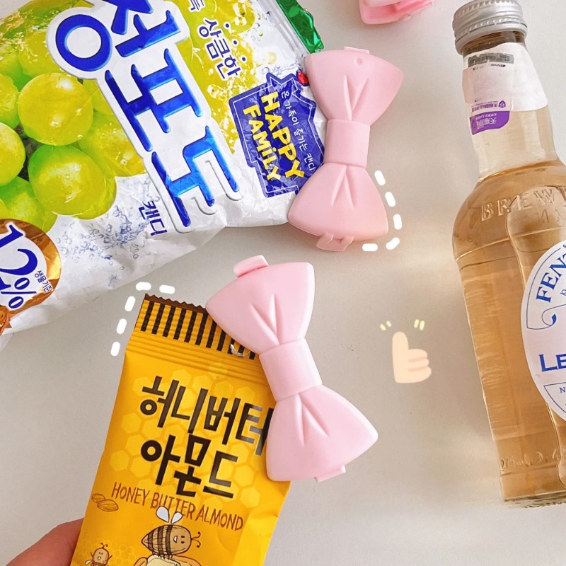 5PCS Kawaii Food Sealing Clip  - Food Storage Plastic Bag recensione e prezzo