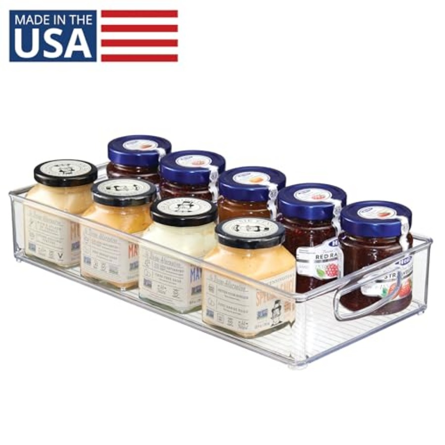 Stackable Clear Plastic Extra  - Stackable Pantry Bin recensione e prezzo