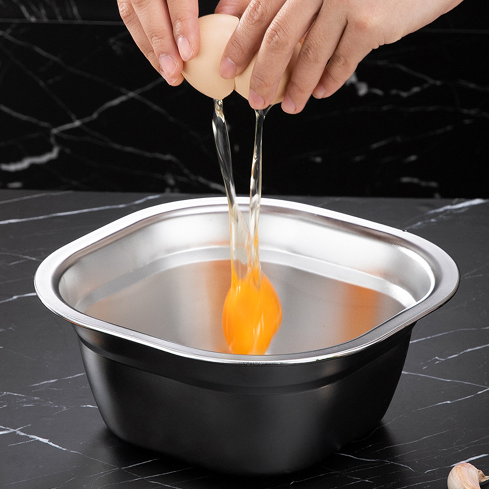 Stainless Steel Square Basin V - Food Storage Stainless Steel Containers recensione e prezzo