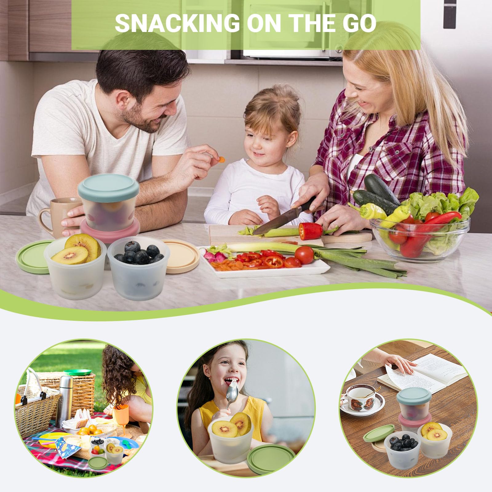 Food Grade Silicone Baby Food  - Food Storage Ideas recensione e prezzo