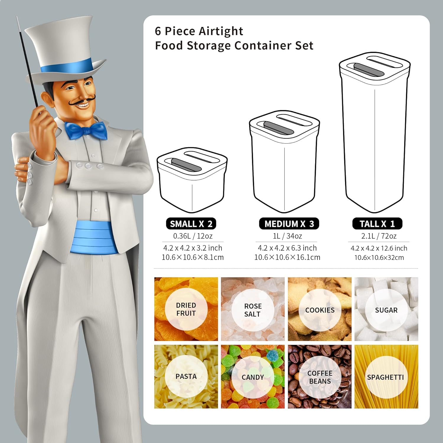 Airtight Food Storage Containe - Food Storage Containers Set recensione e prezzo