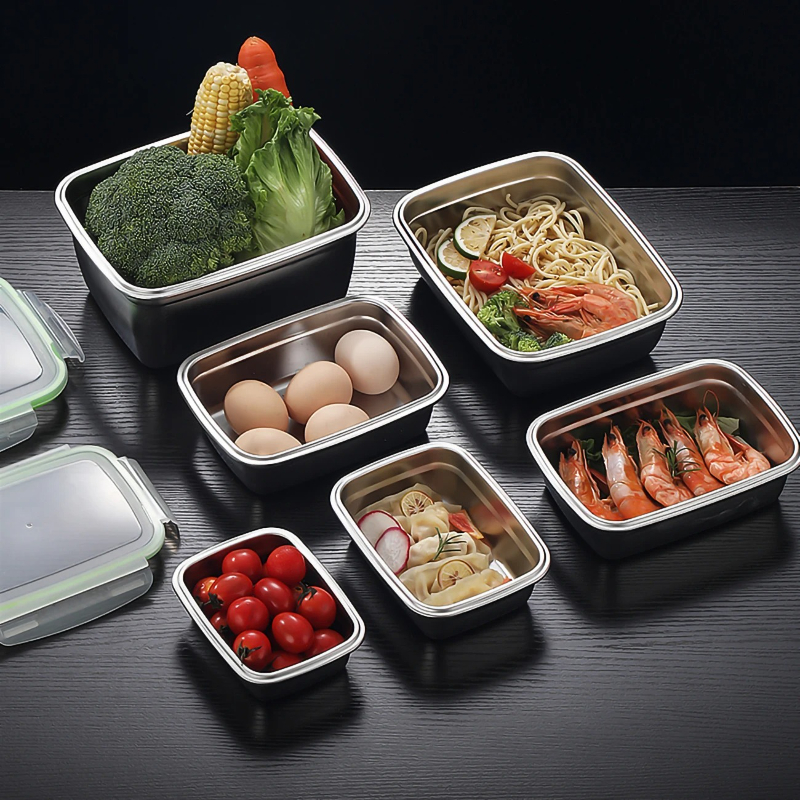 304 Stainless Steel Lunch Box  - Food Storage Box Stainless Steel recensione e prezzo