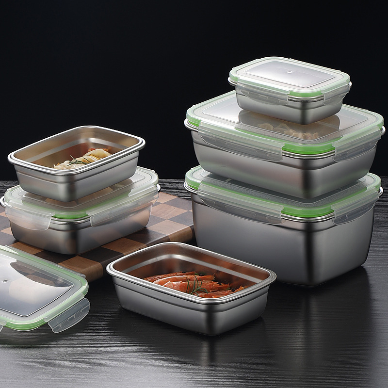 304 Stainless Steel Lunch Box  - Food Storage Box Stainless Steel recensione e prezzo