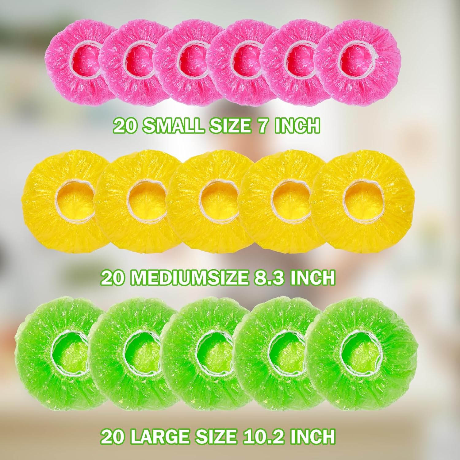 Bowl Covers Plastic Elastic Wr - Food Storage Plastic Bag recensione e prezzo