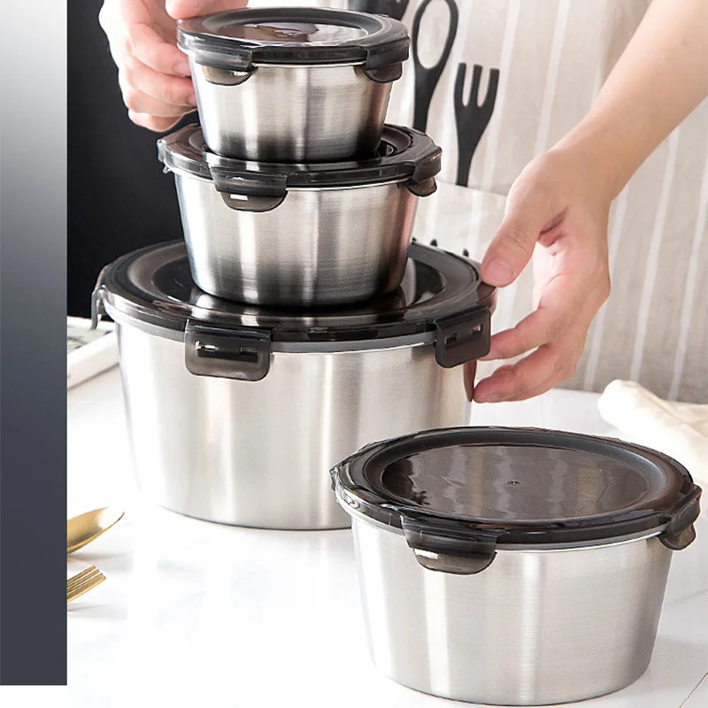 304 Stainless Steel Bento Lunc - Food Storage With Colander recensione e prezzo