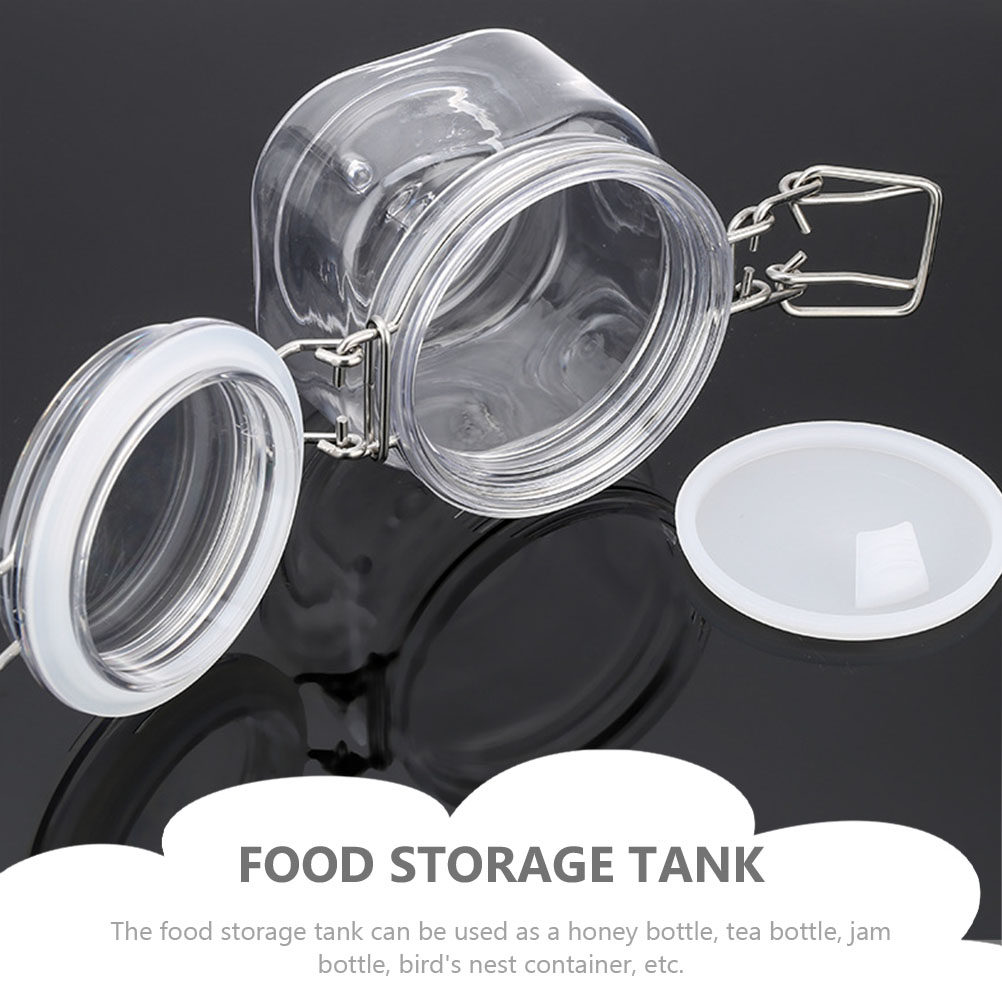 2Pcs Sealed Storage Jars Trans - Food Storage Containers Set recensione e prezzo