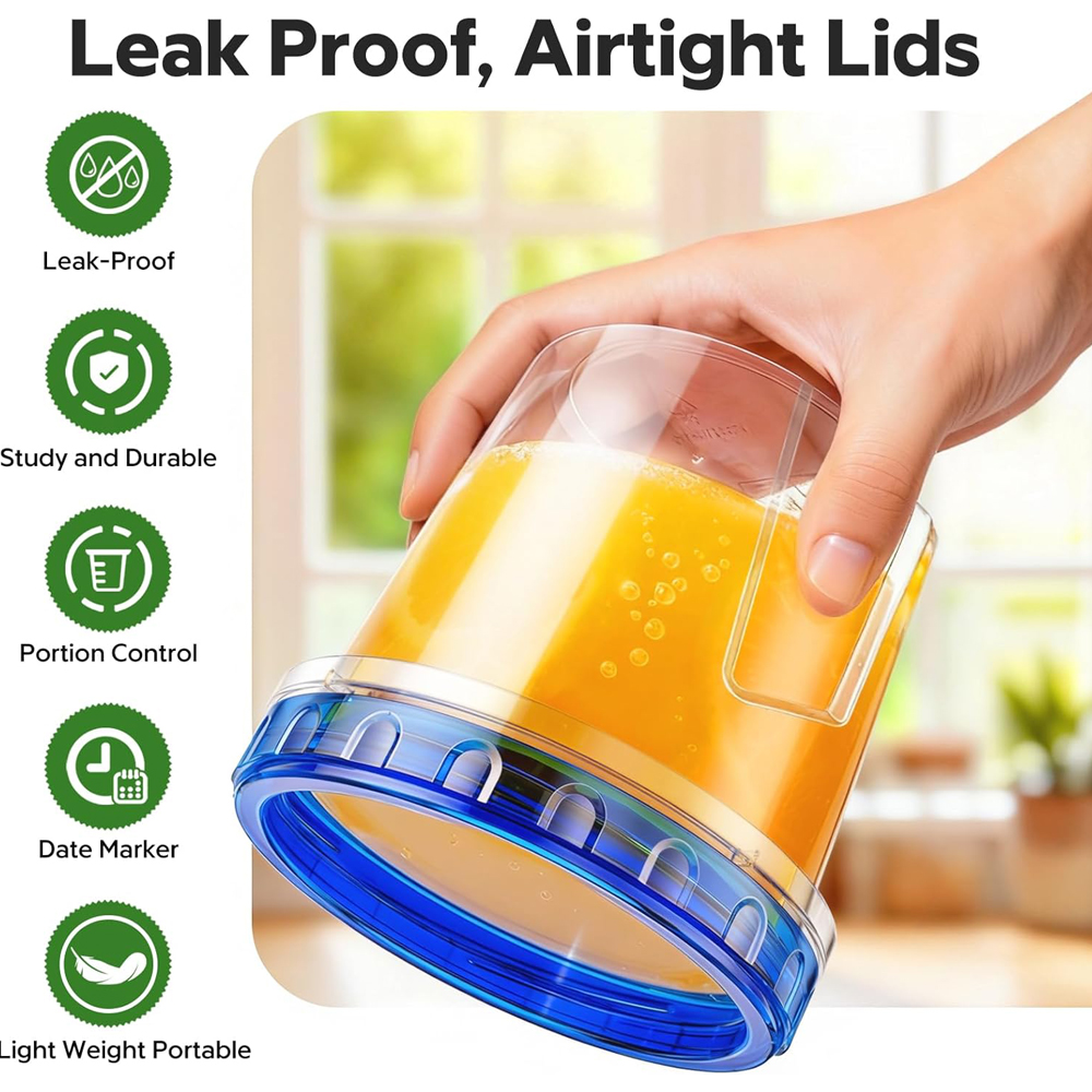 Freezer Storage Containers Air - Food Storage Airtight recensione e prezzo