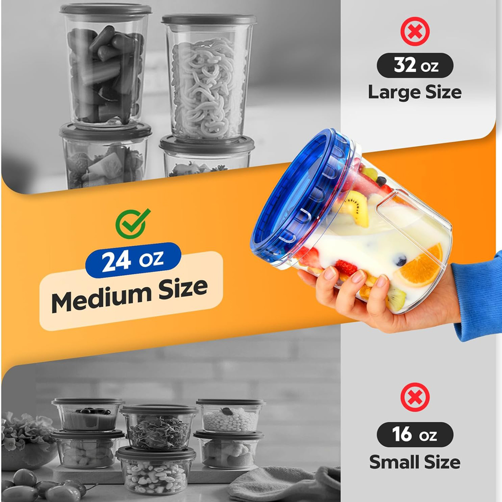 Freezer Storage Containers Air - Food Storage Airtight recensione e prezzo